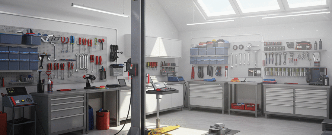 Getting Started as an Automotive Enthusiast: Organizing Your Garage for Car Detailing and Maintenance