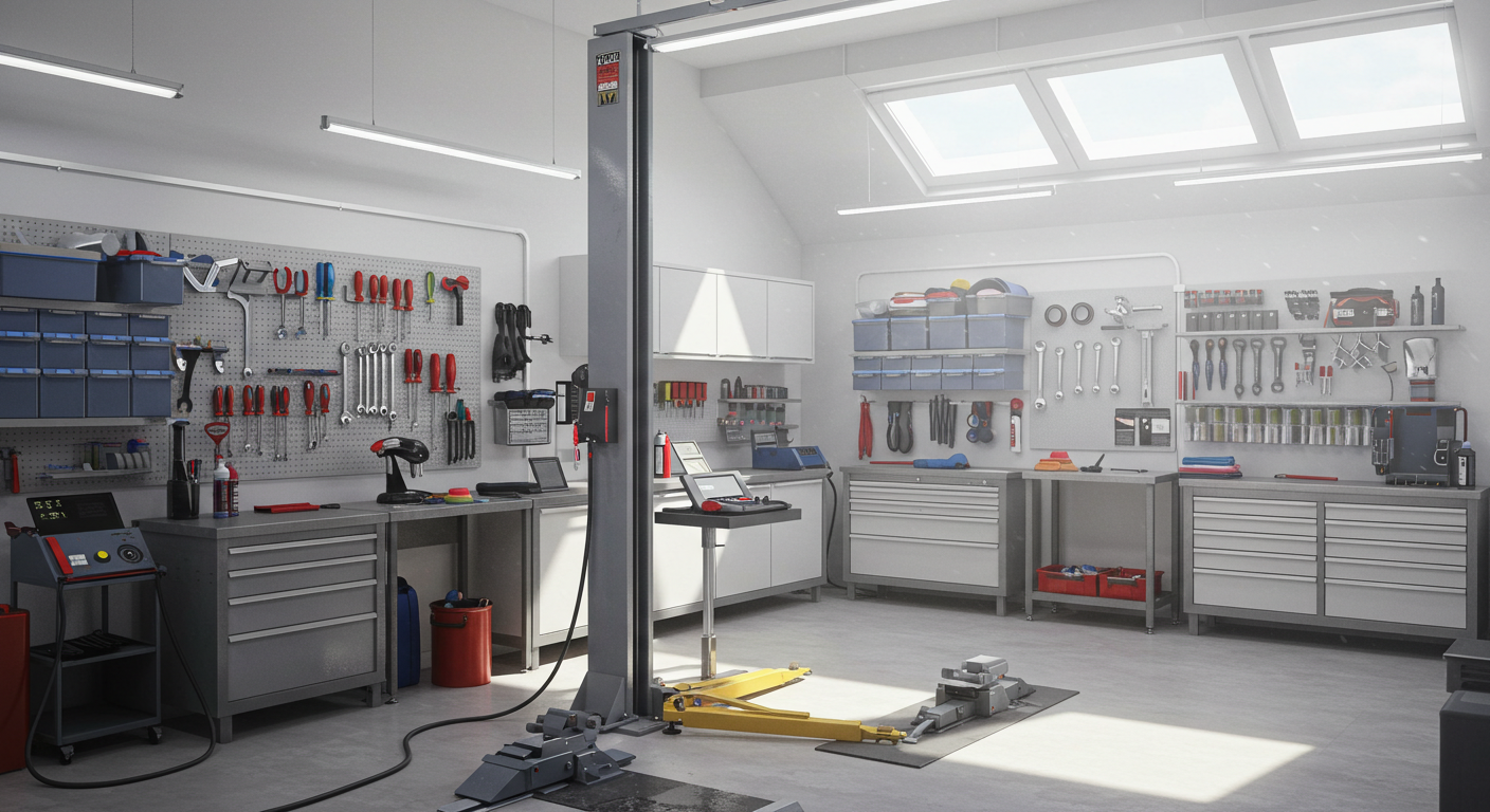 Getting Started as an Automotive Enthusiast: Organizing Your Garage for Car Detailing and Maintenance